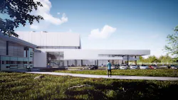 Waterloo Eye Institute south facade Waterloo Eye Institute south facade