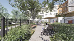 Yountville courtyard Yountville courtyard