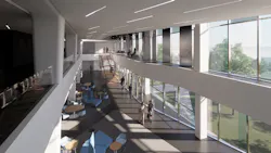 FBi Innovation Center collision space FBi Innovation Center collision space