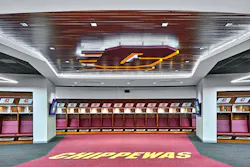 Chippewa Champions Center Locker room Chippewa Champions Center Locker room