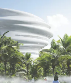 Hainan Museum of Science and Technology exterior Hainan Museum of Science and Technology exterior