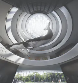 Hainan Museum of Science and Technology main hall Hainan Museum of Science and Technology main hall