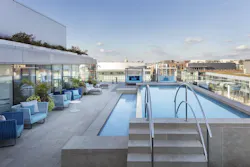 West Half pool deck West Half pool deck