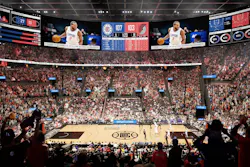 Intuit Dome interior Intuit Dome interior