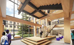 Founders Hall circulation space Founders Hall circulation space