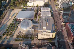 Academy Museum aerial view Academy Museum aerial view