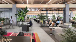 Burrard Exchange interior with natural light Burrard Exchange interior with natural light