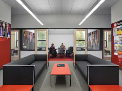 Kenneth K.T. Yen Humanities Building gathering space and meeting room Kenneth K.T. Yen Humanities Building gathering space and meeting room