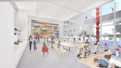 Tampa museum of art interior education space Tampa museum of art interior education space