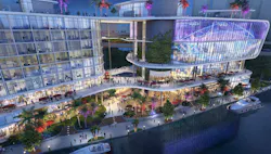 Riverside Wharf at night Riverside Wharf at night