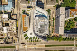 Mennica Legacy Tower Aerial Mennica Legacy Tower Aerial