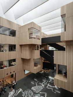 Veterinary Building circulation space Veterinary Building circulation space