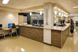 Media help desk at Hermantown (Minn.) high school Media help desk at Hermantown (Minn.) high school