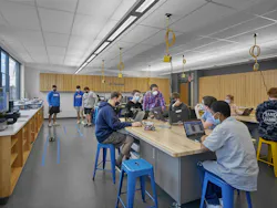 One Of The School's Collaborative Areas One Of The School's Collaborative Areas