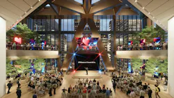 Chase Global Headquarter interior Chase Global Headquarter interior