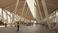 Zurich Airport daylighting system Zurich Airport daylighting system