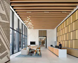 Alcove residential tower interior in Nashville, Tennessee Alcove residential tower interior in Nashville, Tennessee