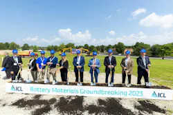 Icl Group's Aug 8 Groundbreaking For A New Battery Materials Plant In St Louis Icl Group's Aug 8 Groundbreaking For A New Battery Materials Plant In St Louis