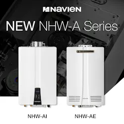 Navien NHW-A non-condensing tankless water heaters with ComfortFlow Navien NHW-A non-condensing tankless water heaters with ComfortFlow