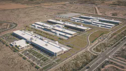First Announced In August 2021, The Meta Mesa Data Center In Arizona Is A Five Building Campus With Over 2 5 Million Sf Of Data Center And Admin Space First Announced In August 2021, The Meta Mesa Data Center In Arizona Is A Five Building Campus With Over 2 5 Million Sf Of Data Center And Admin Space