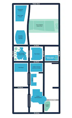Site of Colburn Center on Grand Avenue Courtesy of the Colburn School Site of Colburn Center on Grand Avenue Courtesy of the Colburn School
