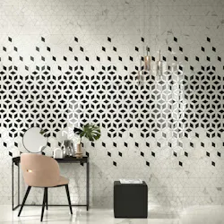 Marvel Meraviglia Diamond decor by Zaha Hadid tile trends 2024 Marvel Meraviglia Diamond decor by Zaha Hadid tile trends 2024