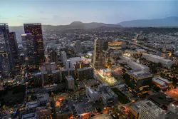 Rendering of the Colburn Center at the Colburn School. Aerial view. Courtesy Frank O. Gehry & Gehry Partners, LLP Rendering of the Colburn Center at the Colburn School. Aerial view. Courtesy Frank O. Gehry & Gehry Partners, LLP