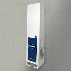 Hospeco Brands Group Offers Affordable Pad-Only Dispenser PR Image Hospeco Brands Group Offers Affordable Pad-Only Dispenser PR Image