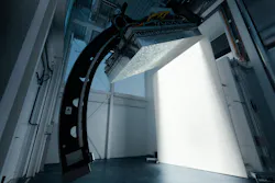 The lab’s artificial sun consists of hundreds of LEDs fixed to a movable arm. Photo: ETH Zurich The lab’s artificial sun consists of hundreds of LEDs fixed to a movable arm. Photo: ETH Zurich