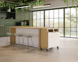 Deskmakers Spruce Duo, Casters Deskmakers Spruce Duo, Casters