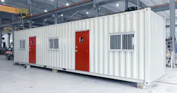 Shipping container door building product Shipping container door building product