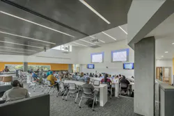 The University of California, Riverside, School of Medicine has opened the 94,576-sf, five-floor Education Building II (EDII). Photo: Bill Timmerman Photography The University of California, Riverside, School of Medicine has opened the 94,576-sf, five-floor Education Building II (EDII). Photo: Bill Timmerman Photography