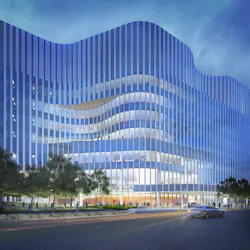UChicago Medicine first freestanding cancer center Rendering courtesy CannonDesign UChicago Medicine first freestanding cancer center Rendering courtesy CannonDesign