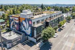 Seattle workforce housing project inspired by geology of eastern Washington Photo: Andrew Nam, ANAM Media Seattle workforce housing project inspired by geology of eastern Washington Photo: Andrew Nam, ANAM Media
