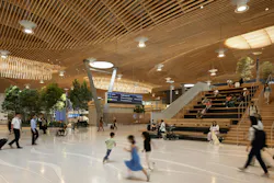 Portland opens $2 billion mass timber expansion and renovation to its international airport. Photo: Ema Peter, courtesy ZGF Portland opens $2 billion mass timber expansion and renovation to its international airport. Photo: Ema Peter, courtesy ZGF