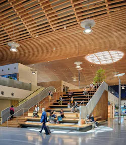 Portland opens $2 billion mass timber expansion and renovation to its international airport Portland opens $2 billion mass timber expansion and renovation to its international airport