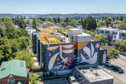 Seattle workforce housing project inspired by geology of eastern Washington Photo: Andrew Nam, ANAM Media Seattle workforce housing project inspired by geology of eastern Washington Photo: Andrew Nam, ANAM Media