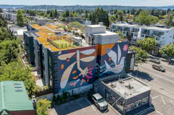 Seattle workforce housing project inspired by geology of eastern Washington Photo: Andrew Nam, ANAM Media Seattle workforce housing project inspired by geology of eastern Washington Photo: Andrew Nam, ANAM Media