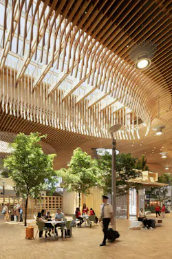 Portland opens $2 billion mass timber expansion and renovation to its international airport Portland opens $2 billion mass timber expansion and renovation to its international airport