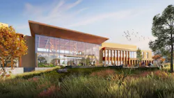 HGA unveils plans to transform an abandoned rock quarry into a new research and innovation campus for Cell Signaling Technology (CST). Rendering courtesy HGA HGA unveils plans to transform an abandoned rock quarry into a new research and innovation campus for Cell Signaling Technology (CST). Rendering courtesy HGA