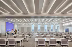 Des Moines University Medicine and Health Sciences opens a new 88-acre campus, Photo: Michael Robinson Photography, courtesy RDG Planning & Design Des Moines University Medicine and Health Sciences opens a new 88-acre campus, Photo: Michael Robinson Photography, courtesy RDG Planning & Design