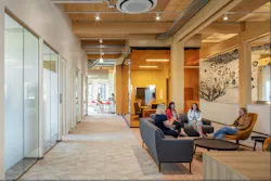Northglenn, a Denver suburb, opens a net zero, all-electric city hall with a mass timber structure. Photo courtesy City of Northglenn Northglenn, a Denver suburb, opens a net zero, all-electric city hall with a mass timber structure. Photo courtesy City of Northglenn