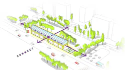 Rendering courtesy Studio Gang Rendering courtesy Studio Gang