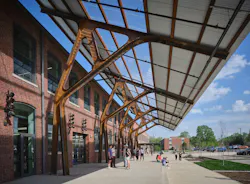 Studio Gang turns tobacco warehouse into the new home of the University of Kentucky’s College of Design Photo: (c)Tom-Harris, courtesy Studio Gang Studio Gang turns tobacco warehouse into the new home of the University of Kentucky’s College of Design Photo: (c)Tom-Harris, courtesy Studio Gang