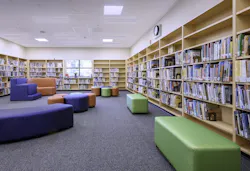 Daylighting the library at Flora Arca Mata Elementary. Photo: AMS Daylighting the library at Flora Arca Mata Elementary. Photo: AMS
