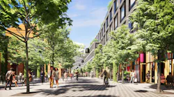Extended Mulberry Street. Looking North toward Rector Street. © SOM | Photo courtesy of NJPAC Extended Mulberry Street. Looking North toward Rector Street. © SOM | Photo courtesy of NJPAC