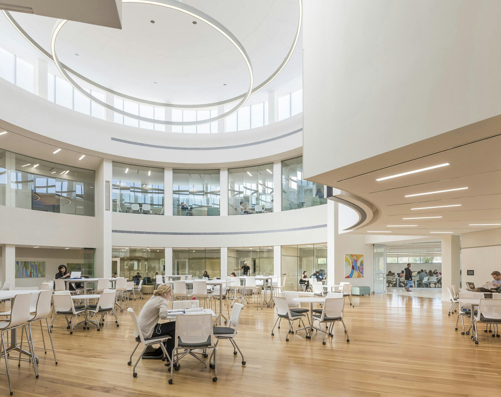 Bryant University Academic Innovation Center room