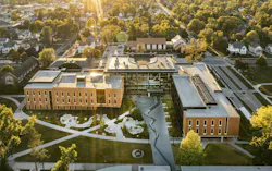 Grinnell College Humanities and Social Sciences Complex exterior Grinnell College Humanities and Social Sciences Complex exterior