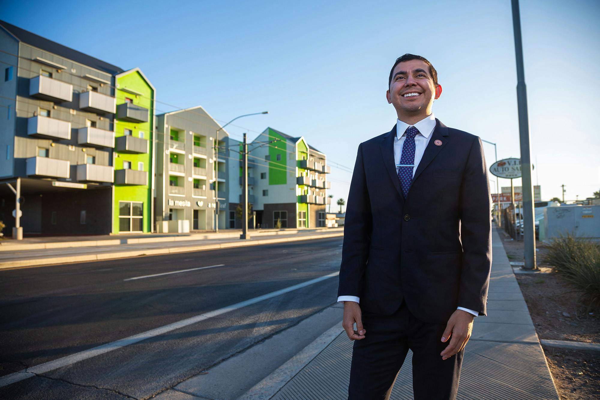 Pictured: 40 Under 40 winner Christian Solorio, AIA, NOMA, LFA, Studio Leader, Architectural Resource Team