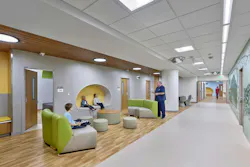 Behavioral Health Facility interior lobby Behavioral Health Facility interior lobby